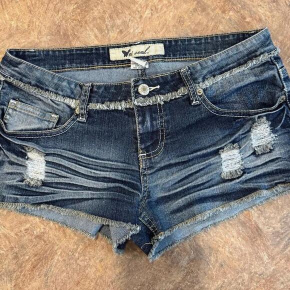 Wet seal low rise shorts Y2K micro - Picture 1 of 4